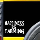 Happiness is Farming K297 8 inch decal tractor sticker Happiness is Farming K297 8 inch decal tractor sticker