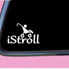 I Stroll Stroller TP 560 vinyl 8" Decal Sticker baby accessory rain cover hooks