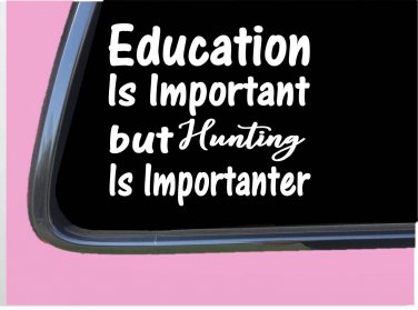Hunting Important TP052 vinyl 6" Decal Sticker hunting camo
