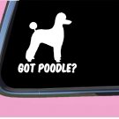 Got Poodle Pet cut TP 577 vinyl 6" Decal Sticker dog groomer labradoodle