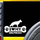 German Shepherd Bone L005 8 Inch sticker Schutzhund training decal