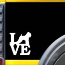 Wheaten Terrier Love Sticker L196 6 inch dog decal