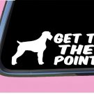 German Wirehair Pointer Get to the Point TP 541 vinyl 8" Decal Sticker bird vest German Wirehair Pointer Get to the Point TP 541 vinyl 8" Decal Sticker bird vest