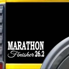 Marathon Finisher L134 8 inch Sticker 26.2 decal Marathon Finisher L134 8 inch Sticker 26.2 decal