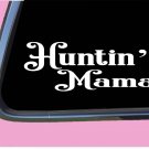 Huntin Mama TP039 vinyl 8" Decal Sticker hunting camo