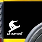 Got Snowboarding L143 6 inch Sticker decal
