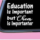Cheering Important TP066 vinyl 6" Decal Sticker cheer cheerleader Cheering Important TP066 vinyl 6" Decal Sticker cheer cheerleader