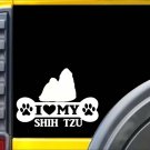 Shih Tzu Bone Sticker L014 8 inch miniature dog decal Shih Tzu Bone Sticker L014 8 inch miniature dog decal