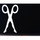 HAIRDRESSER 6" STICKER C463 SEXY LEGS DECAL HAIRSTYLIST TANNING HAIRCUT LO