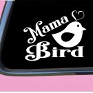Mama Bird TP009 vinyl 6" Decal Sticker pregnant baby on board mom motherhood Mama Bird TP009 vinyl 6" Decal Sticker pregnant baby on board mom motherhood
