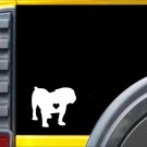 Bulldog little heart Dog Decal 6 inch Sticker J585