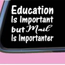 Mail Important TP123 vinyl 6" Decal Sticker mailman
