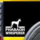 Pharaoh Hound Whisperer K773 6 inch Sticker dog decal