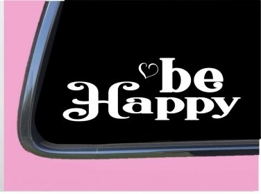 Be Happy TP017 vinyl 8" Decal Sticker pregnant baby on board mom motherhood