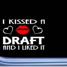 Draft horse Kissed L958 8" mule window decal sticker