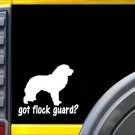 Got Flock Guard Sticker k669 6 inch dog decal