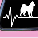 Klee Kai lifeline TP 569 vinyl 8" Decal Sticker dog breed alaskan husky kennel
