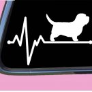 PBGV lifeline TP 573 vinyl 8" Decal Sticker dog Petit Basset Griffon Vendeen