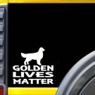 Golden Lives Matter Sticker k176 6 inch golden retriever dog rescue decal