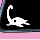 Loch Ness Monster Lil Heart Decal TP165 6" Vinyl Nessie stickers