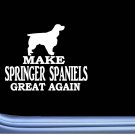 Springer Spaniel Maga flag L704 Dog Sticker 7" decal