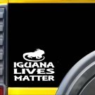 Iguana Lives Matter Sticker k144 6 inch lizard terrarium decal