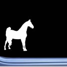 Morgan Standing Sticker L740 6 inch Horse rescue decal