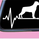 Rottweiler Lifeline TP 234 vinyl 8" Decal Sticker schutzhund rottie