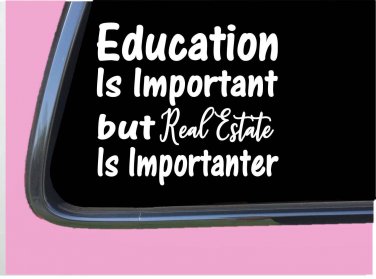 Real Estate Important TP117 vinyl 6" Decal Sticker house remodel