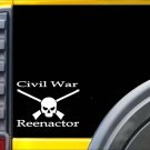 Civil War Reenactor K535 6" Canon 2nd amendment sticker decal
