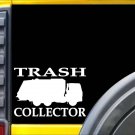 Trash Collector sticker L227 8" vinyl garbage truck decal