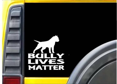 American Bully Lives Matter Sticker k187 6 inch dog decal