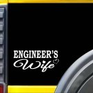 Engineer Wife K420 8 inch Sticker engineering decal