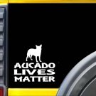 Aucado Lives Matter Sticker k137 6 inch australian cattle dog decal Aucado Lives Matter Sticker k137 6 inch australian cattle dog decal