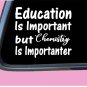 Chemistry Important TP120 vinyl 6" Decal Sticker teacher back to school teach