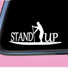 Stand Up Paddle Board Boy TP 559 vinyl 8" Decal Sticker wall rack accessory Stand Up Paddle Board Boy TP 559 vinyl 8" Decal Sticker wall rack accessory