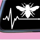 Bee Lifeline TP 244 vinyl 8" Decal Sticker honey hive comb beekeeper