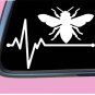 Bee Lifeline TP 244 vinyl 8" Decal Sticker honey hive comb beekeeper
