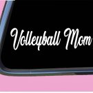 Volleyball Mom TP140 vinyl 8" Decal Sticker setter hitter libero