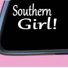 Southern Girl TP180 vinyl 8" Decal Sticker southern girl sweet tea christian