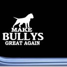 American Bully Maga cropped L706 Dog Sticker 7" decal
