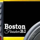 Boston Marathon L135 8 inch Sticker 26.2 decal