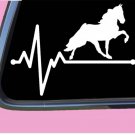 Walking Horse Lifeline TP 257 vinyl 8" Decal Sticker Tennessee walker tn
