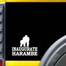 Inaugurate Harambe K726 6 Inch gorilla sticker decal