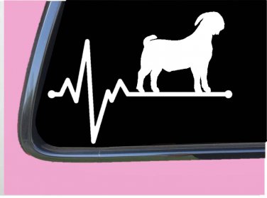 Boer Goat Lifeline TP 252 vinyl 8" Decal Sticker equipment trimmer foot soap
