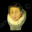 *Portrait of a Chambermaid of Infanta Isabella (P.P.Rubens’ theme)* colorful art