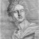 *Phytian Apollo* classical pencil artwork print