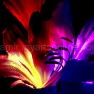 *Night Lily* Natural linen CANVAS artwork mixed media classical style