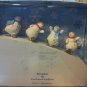 Set Of 4 Snowmen Appetizer Cheeseball Cheese Pate Knives Spreaders Hallmark NIB