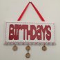 Birthday calendar